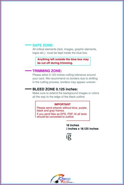 Windowcling 12inx18in V Front guideline preview