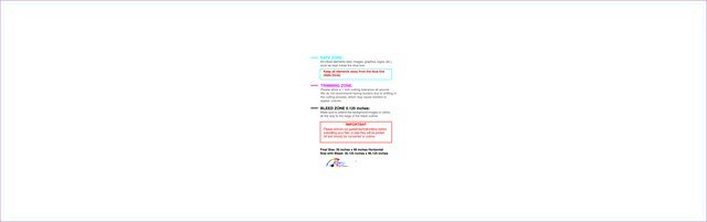 Banner 2.5ftx8ft H Front guideline preview