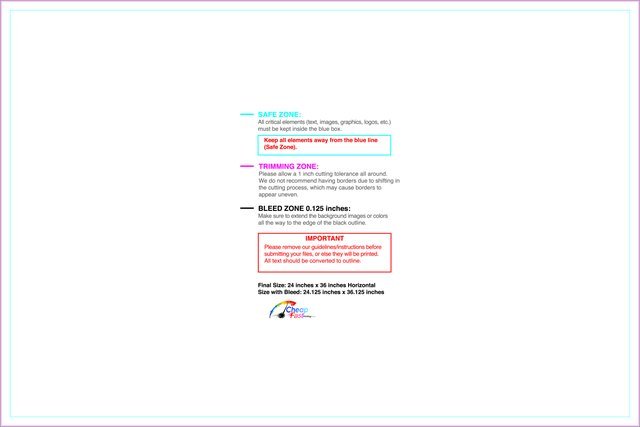 Banner 2ftx3ft H Front guideline preview