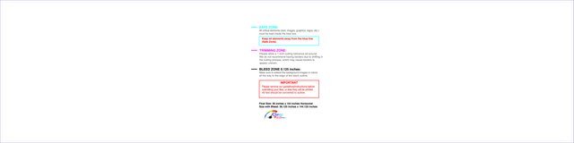 Banner 3ftx12ft H Front guideline preview