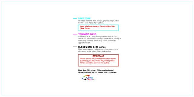Banner 3ftx6ft H Front guideline preview