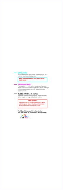 Banner 4ftx12ft V Front guideline preview