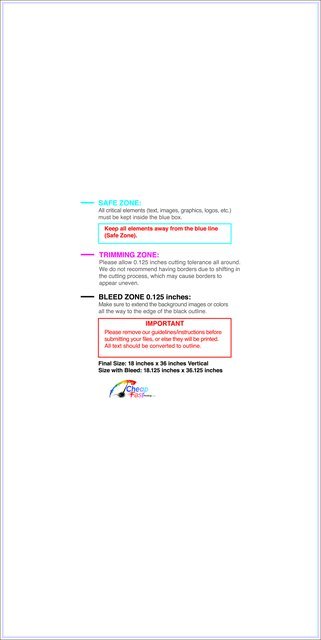 Windowcling 18inx36in V Front guideline preview