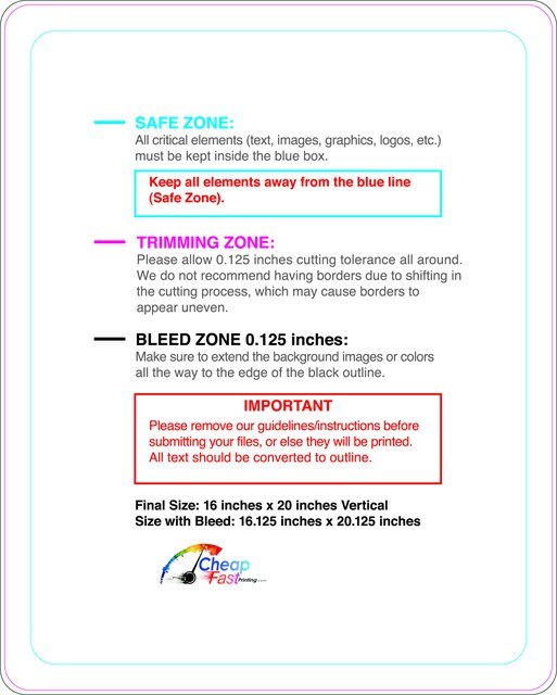 Windowdecal 16inx20in V Round Front guideline preview