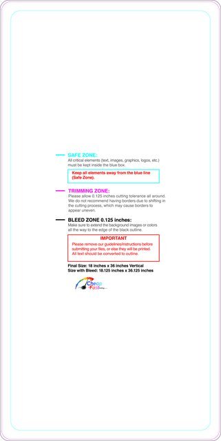 Windowdecal 18inx36in V Round Front guideline preview