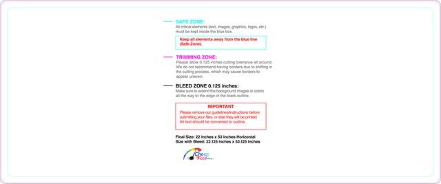 Windowdecal 22inx53in H Round Front guideline preview