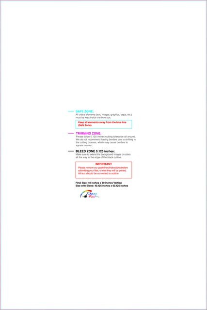Windowdecal 40inx60in V Front guideline preview