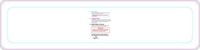 Windowdecal 6inx24in H Round Front guideline preview